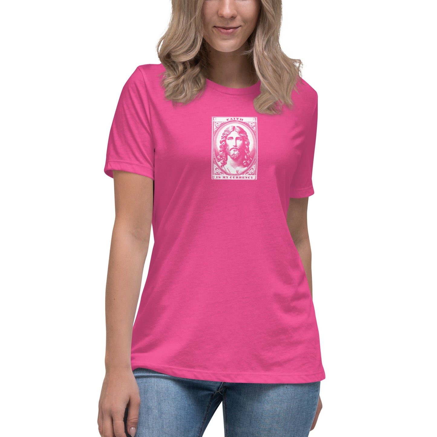 Womens Christian Tee - Inspirational Tee - Faith is My Currency Tee - Rebel Park USA