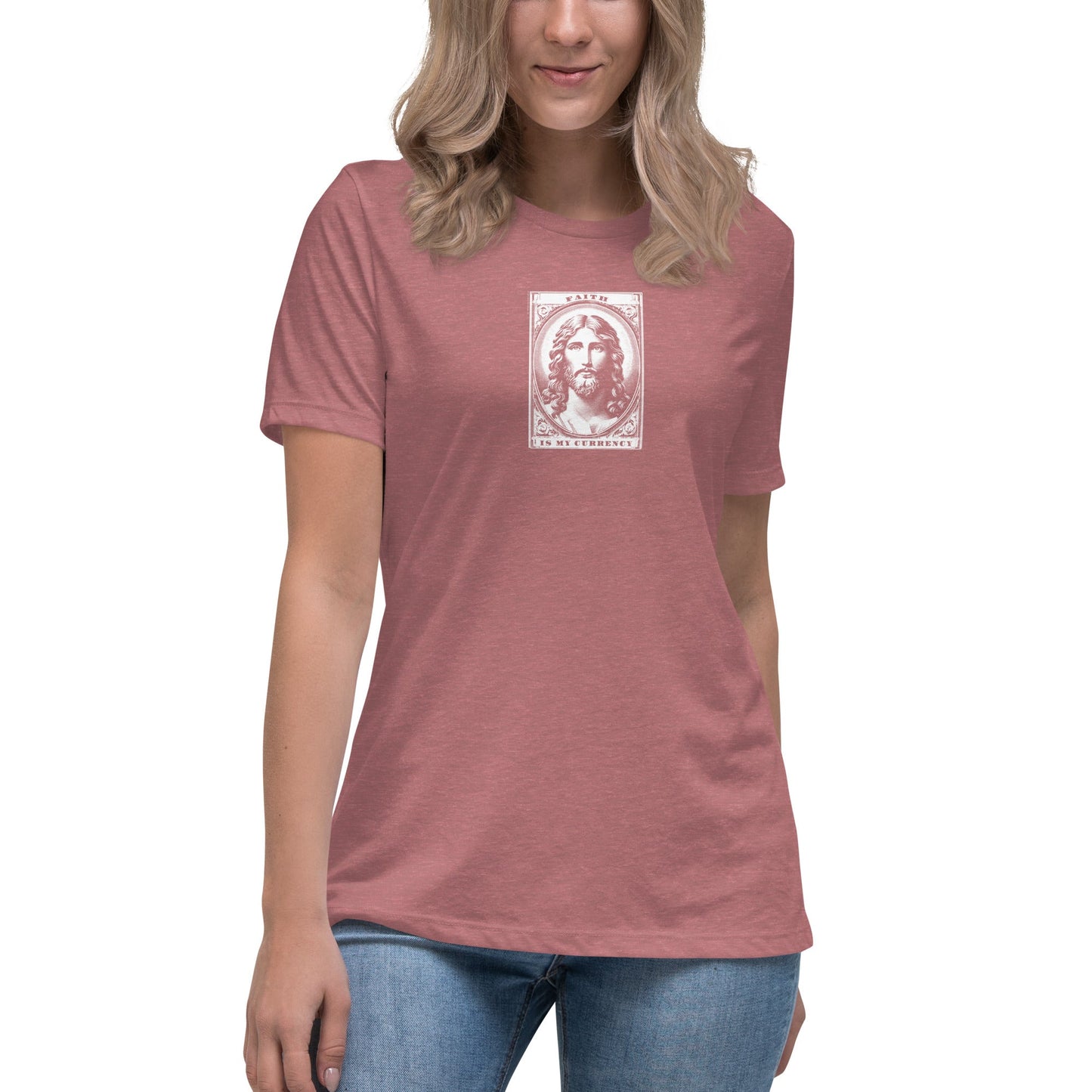 Womens Christian Tee - Inspirational Tee - Faith is My Currency Tee - Rebel Park USA