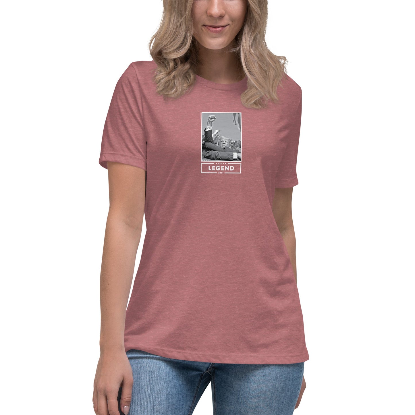 Women’s Trump Tee - Conservative Patriotic Apparel - Trump Legend Tee - Rebel Park USA