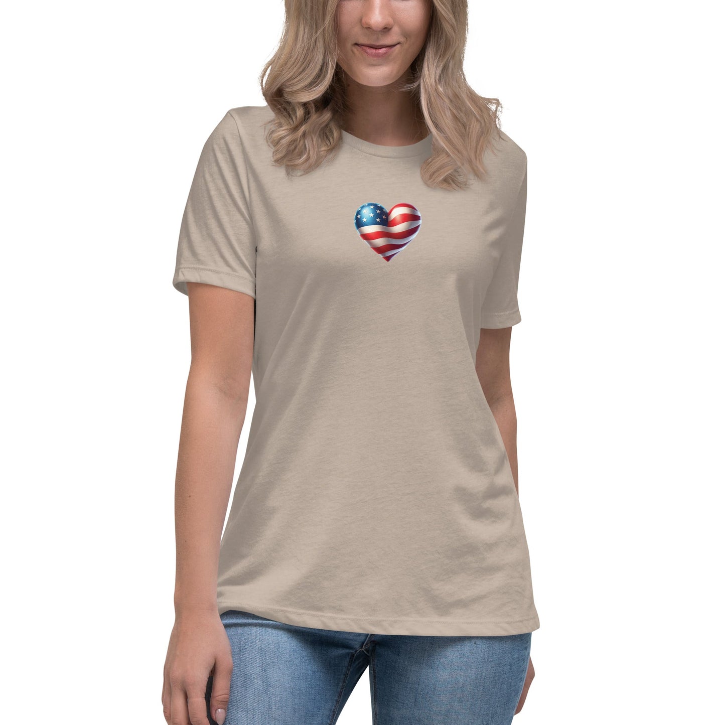 4th of July Shirts for Women - Independence Day Apparel - USA Love Top - Rebel Park USA