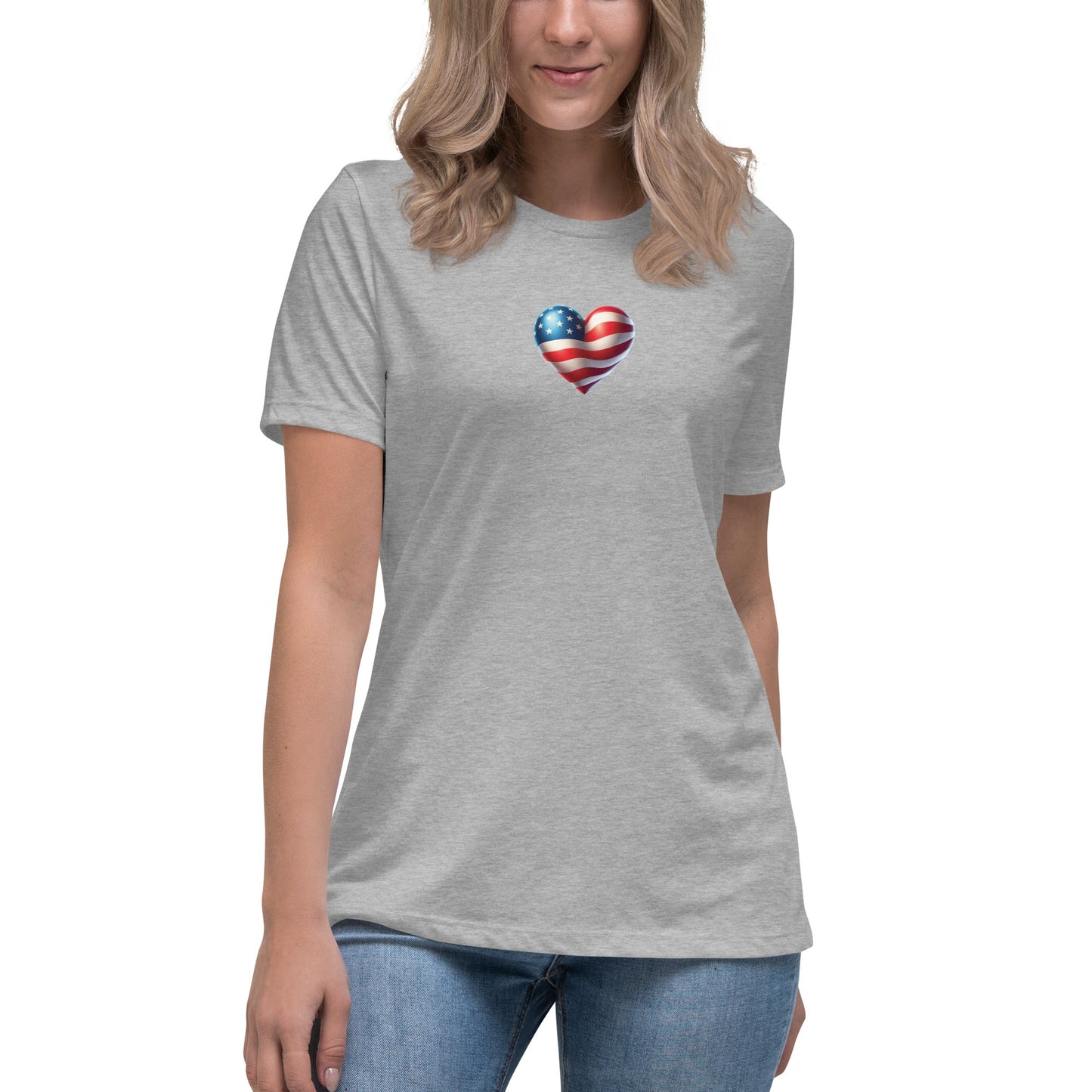 4th of July Shirts for Women - Independence Day Apparel - USA Love Top - Rebel Park USA