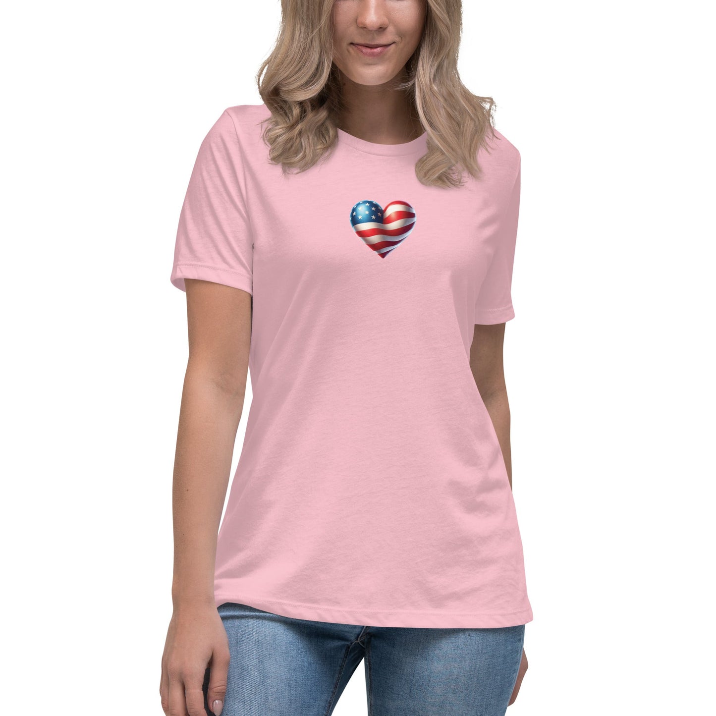 4th of July Shirts for Women - Independence Day Apparel - USA Love Top - Rebel Park USA