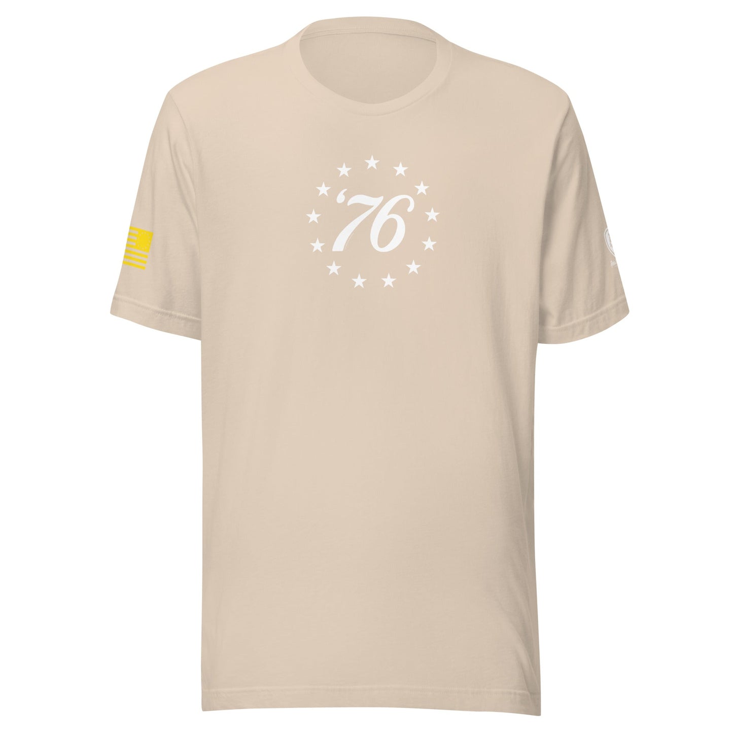 76 Bennington Flag T-Shirt – American Historical Graphic Tee for Men - Rebel Park USA