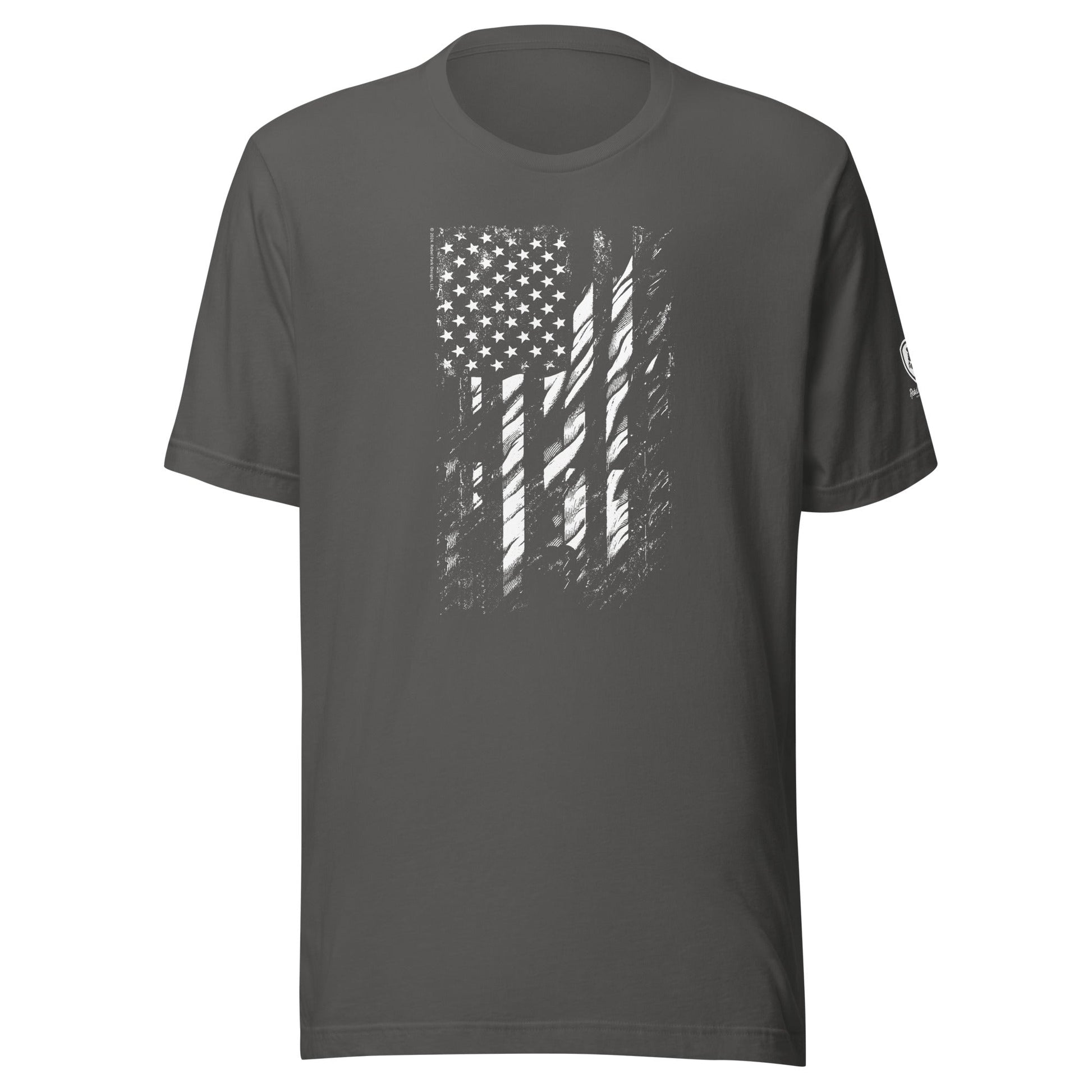 American Flag Graphic T-Shirt – USA Tee - USA Flag Shirt for Men - Rebel Park USA