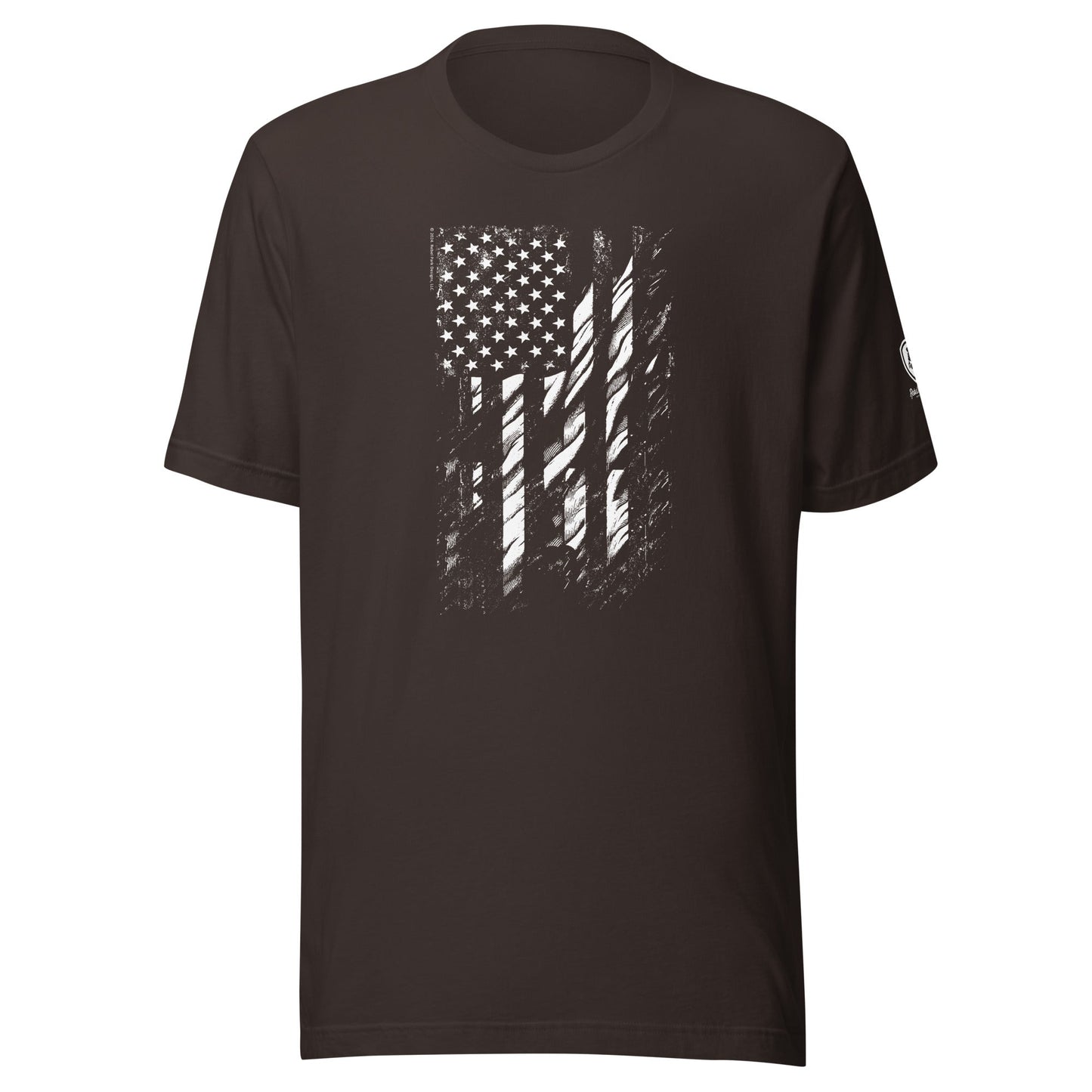 American Flag Graphic T-Shirt – USA Tee - USA Flag Shirt for Men - Rebel Park USA