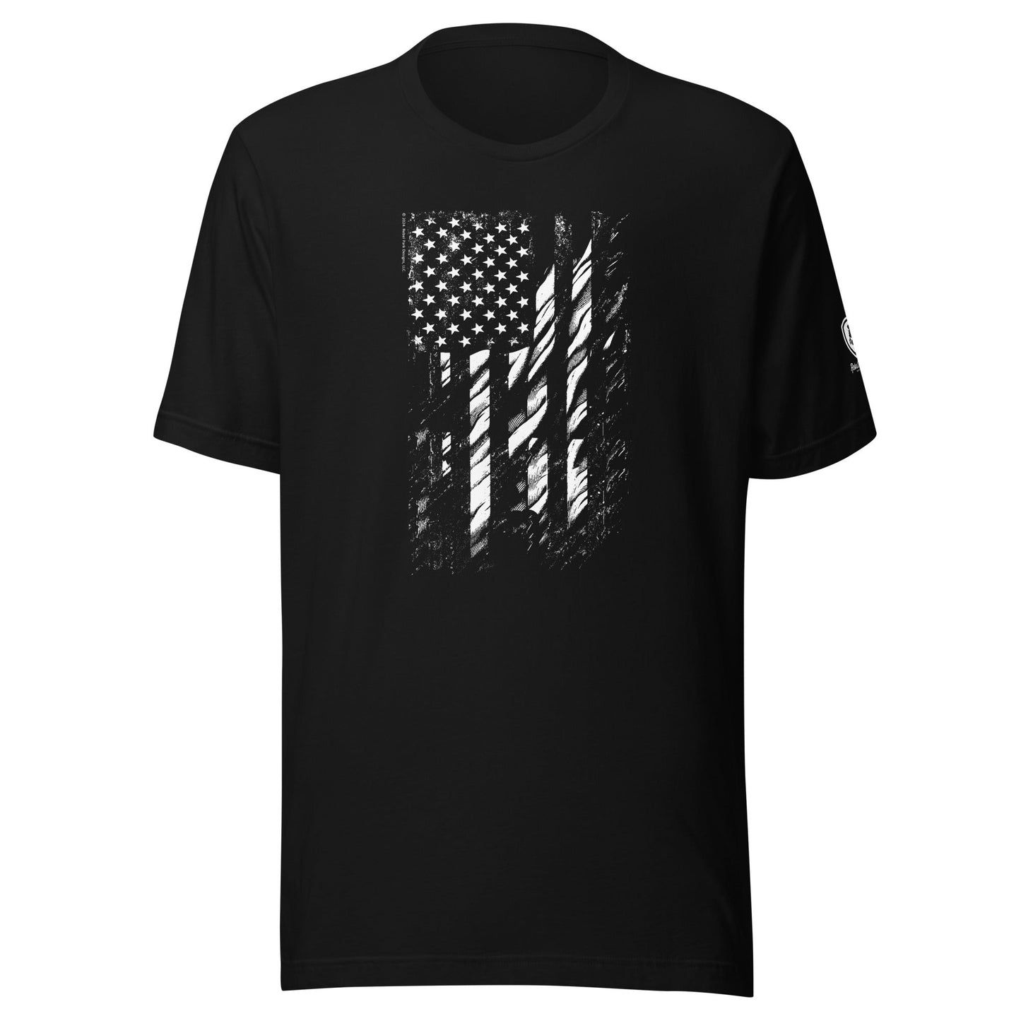 American Flag Graphic T-Shirt – USA Tee - USA Flag Shirt for Men - Rebel Park USA