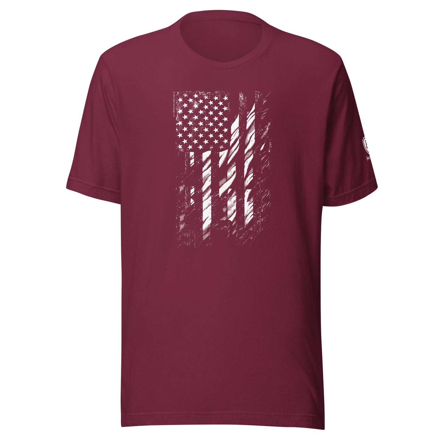 American Flag Graphic T-Shirt – USA Tee - USA Flag Shirt for Men - Rebel Park USA