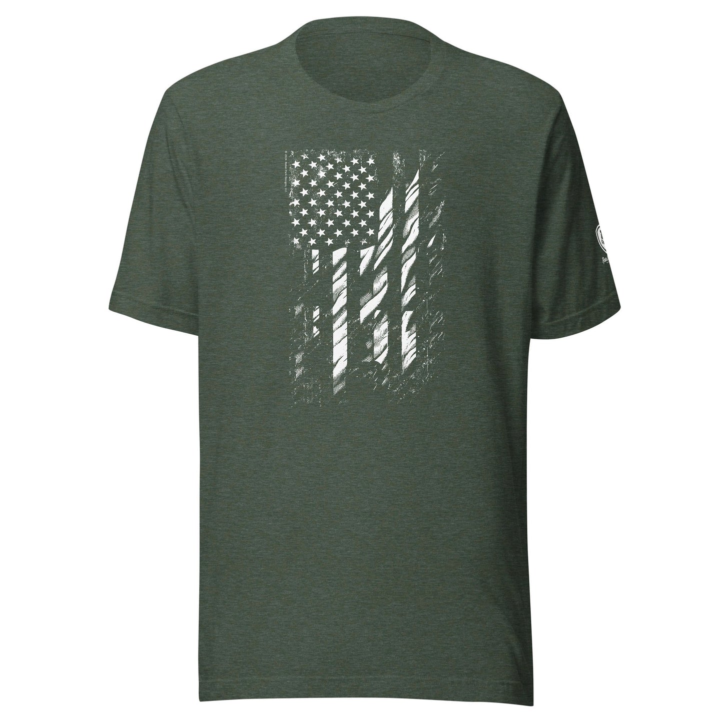American Flag Graphic T-Shirt – USA Tee - USA Flag Shirt for Men - Rebel Park USA