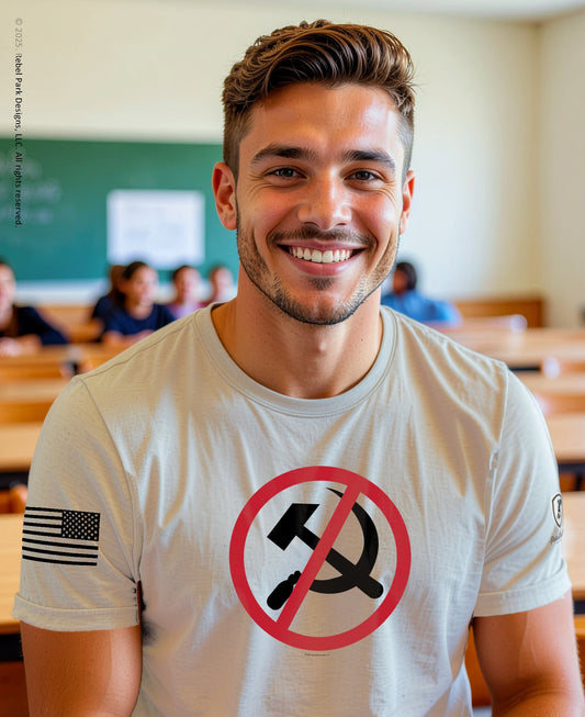 Anti - Communist T-Shirt | Conservative Tee for Freedom Defenders - Rebel Park USA