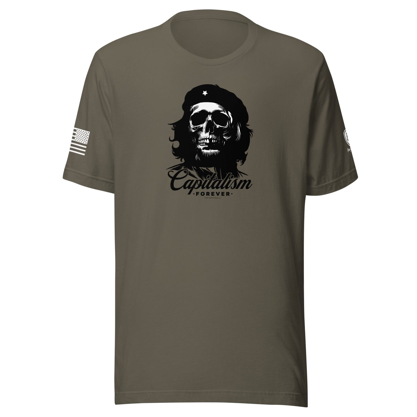 Anti - Communist T-Shirt for Men – Capitalism Tee - Capitalism Forever - Rebel Park USA