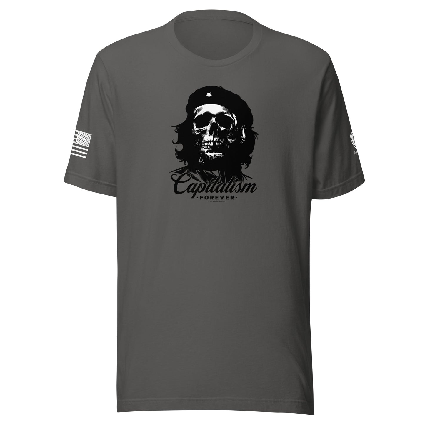 Anti - Communist T-Shirt for Men – Capitalism Tee - Capitalism Forever - Rebel Park USA