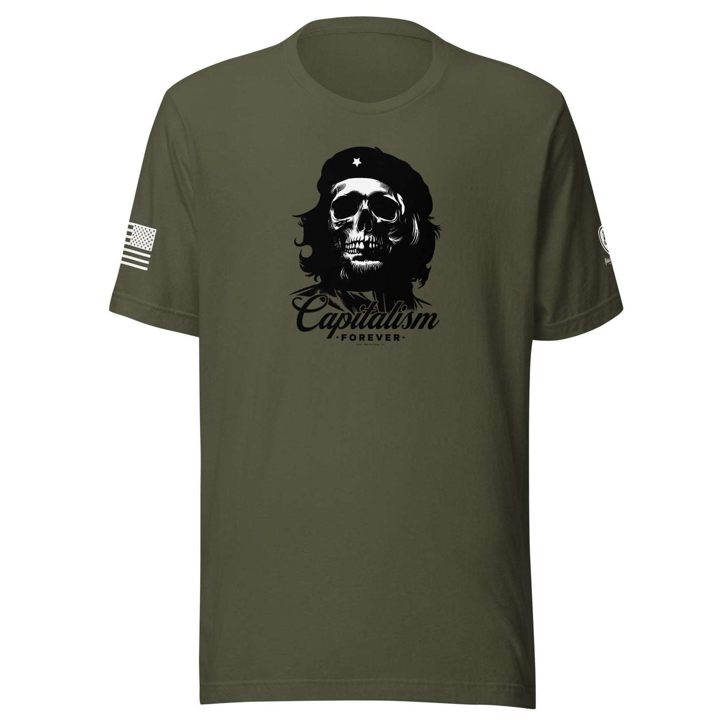 Anti - Communist T-Shirt for Men – Capitalism Tee - Capitalism Forever - Rebel Park USA