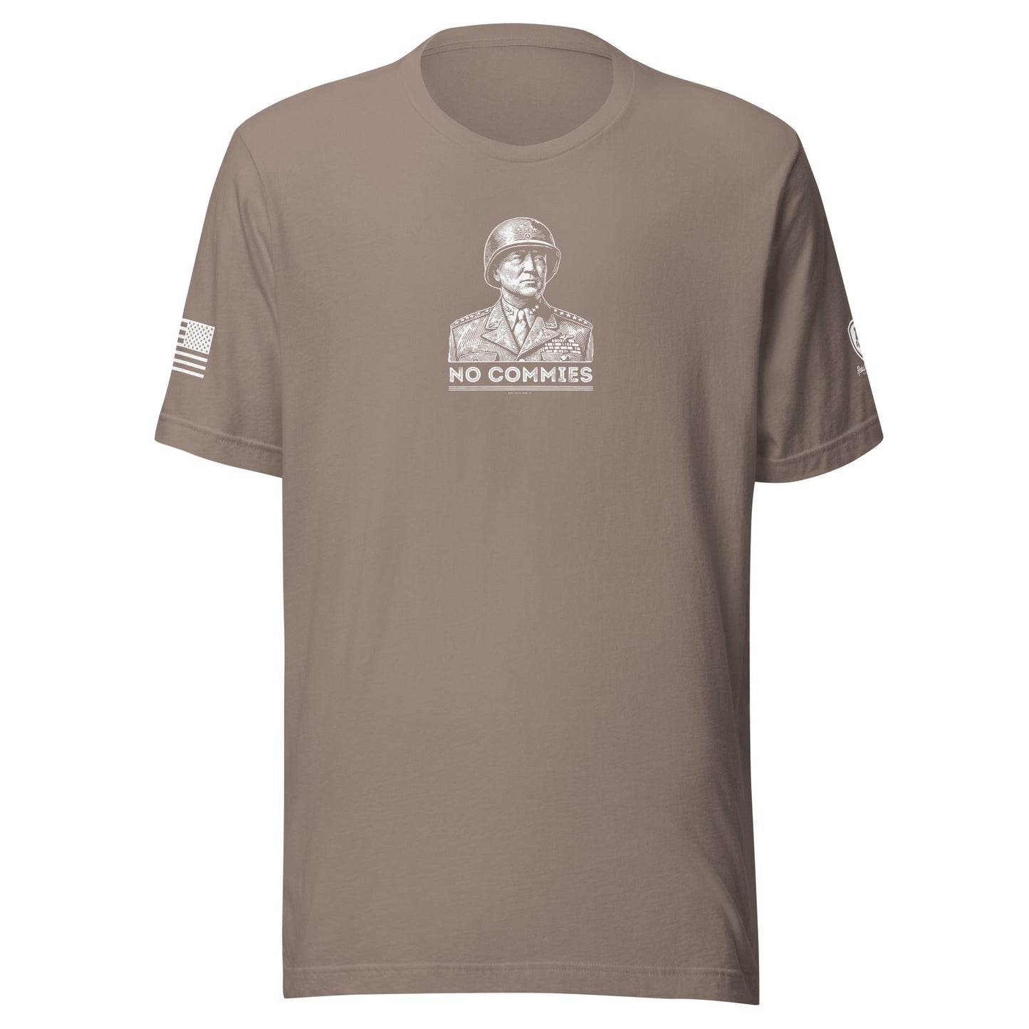 Anti - Communist T-Shirt - No Commies – Patton T-Shirt – WW2 T-Shirt - Rebel Park USA