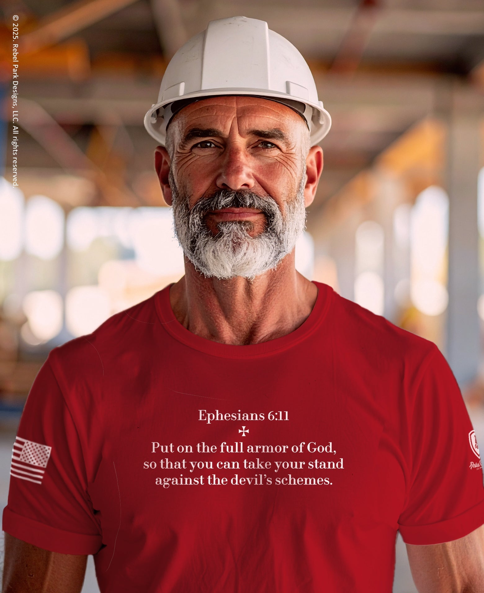 Armor of God t-shirt - Ephesians 6:11 “Armor of God” T-Shirt - Rebel Park USA