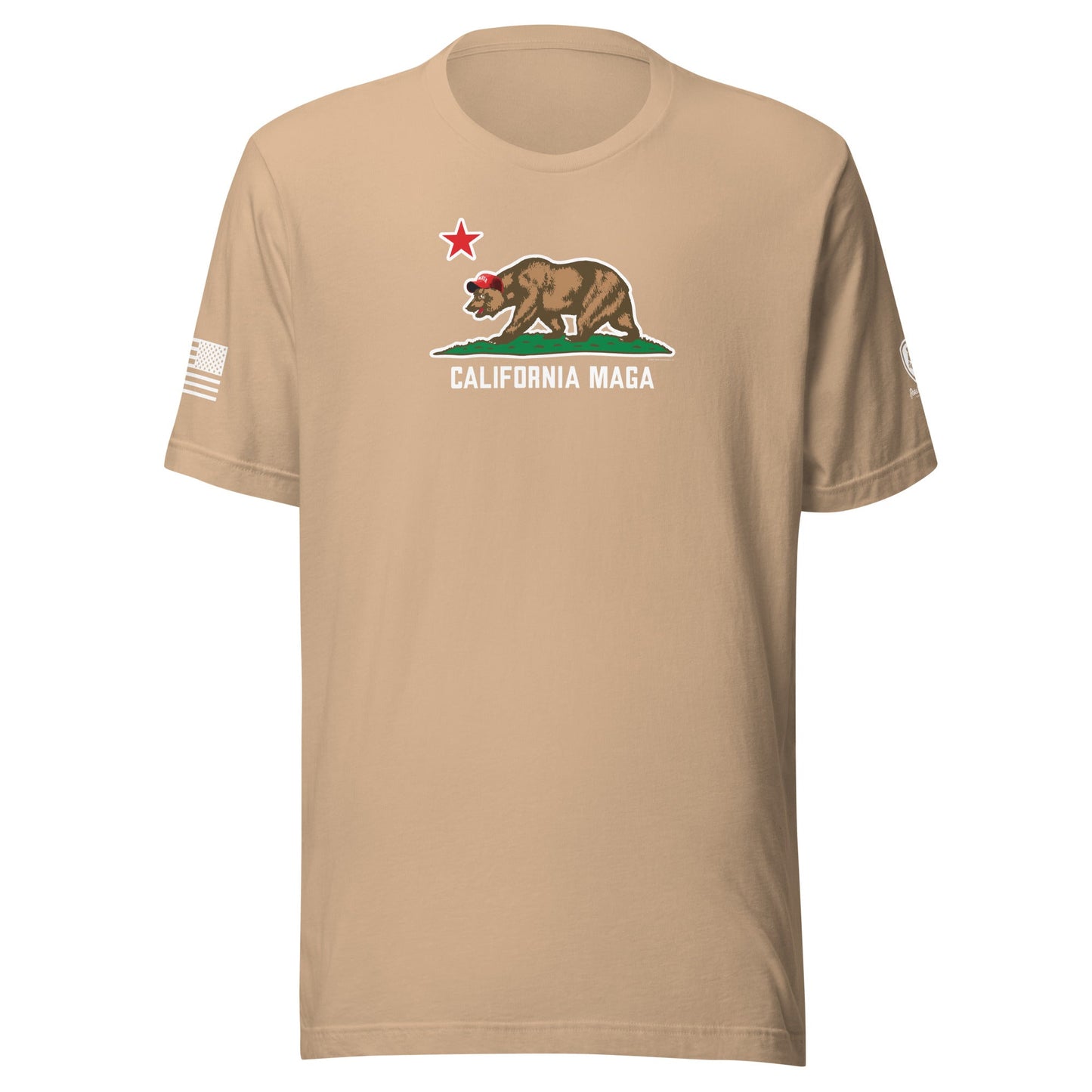 California MAGA T-Shirt – Trump Tee - Conservative West Coast T-Shirt - Rebel Park USA