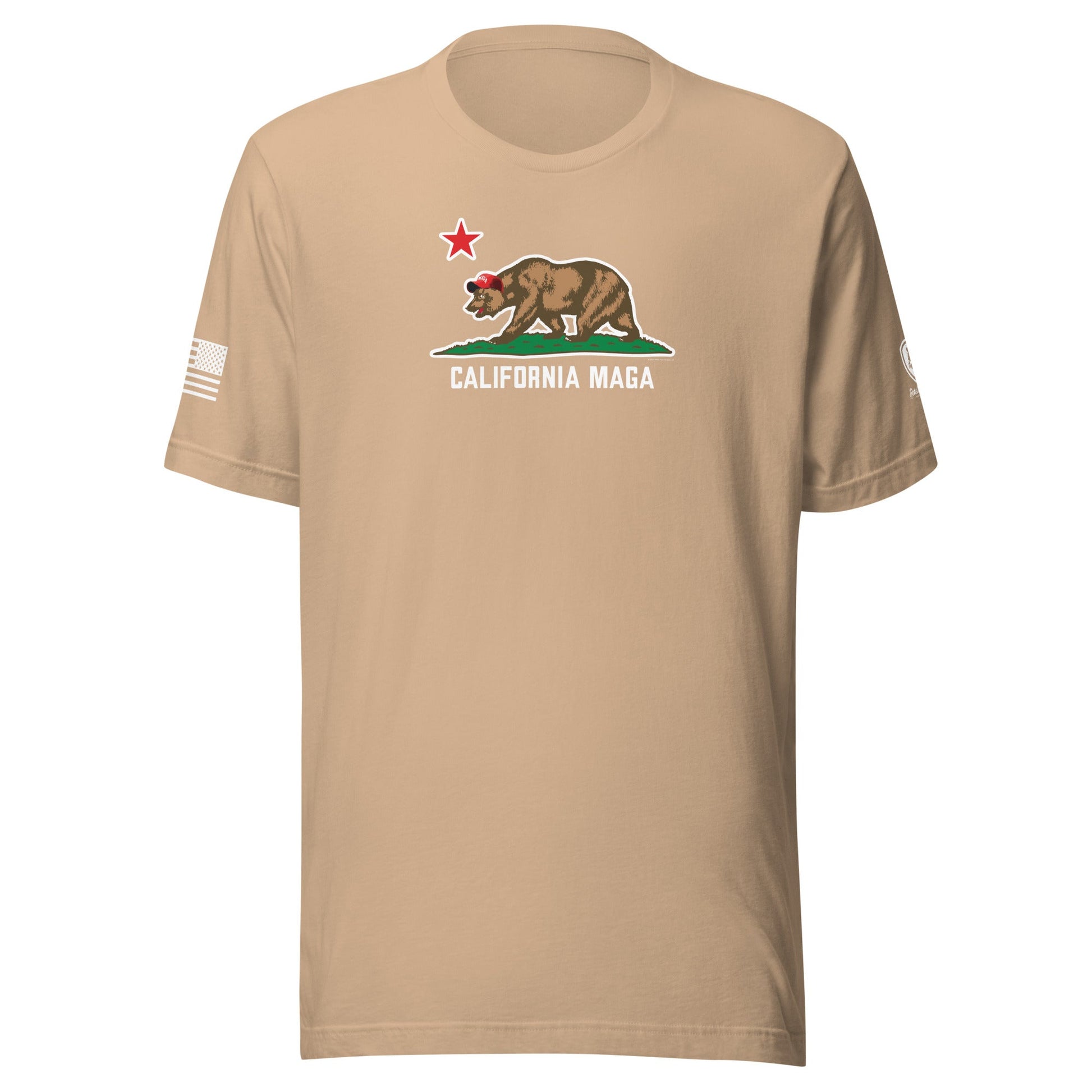 California MAGA T-Shirt – Trump Tee - Conservative West Coast T-Shirt - Rebel Park USA