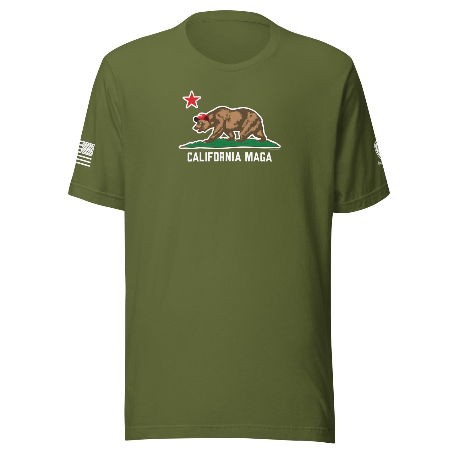 California MAGA T-Shirt – Trump Tee - Conservative West Coast T-Shirt - Rebel Park USA