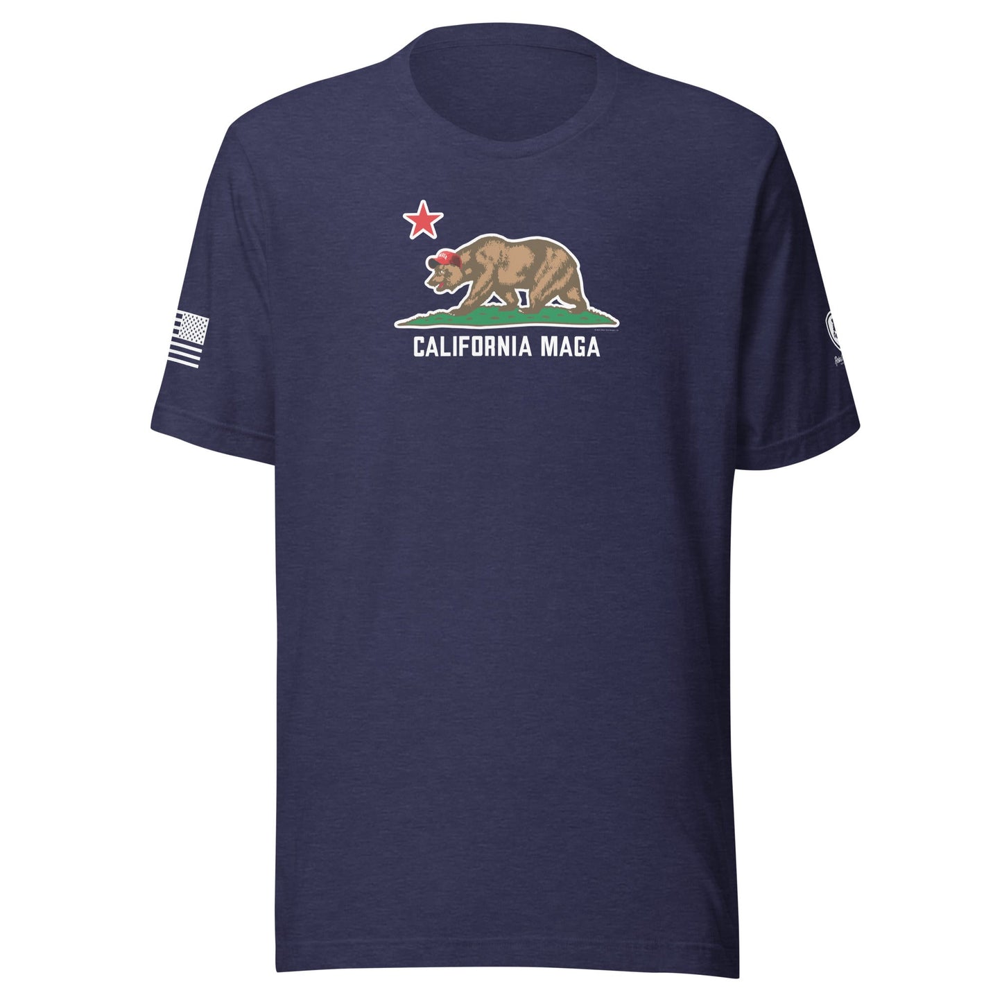 California MAGA T-Shirt – Trump Tee - Conservative West Coast T-Shirt - Rebel Park USA