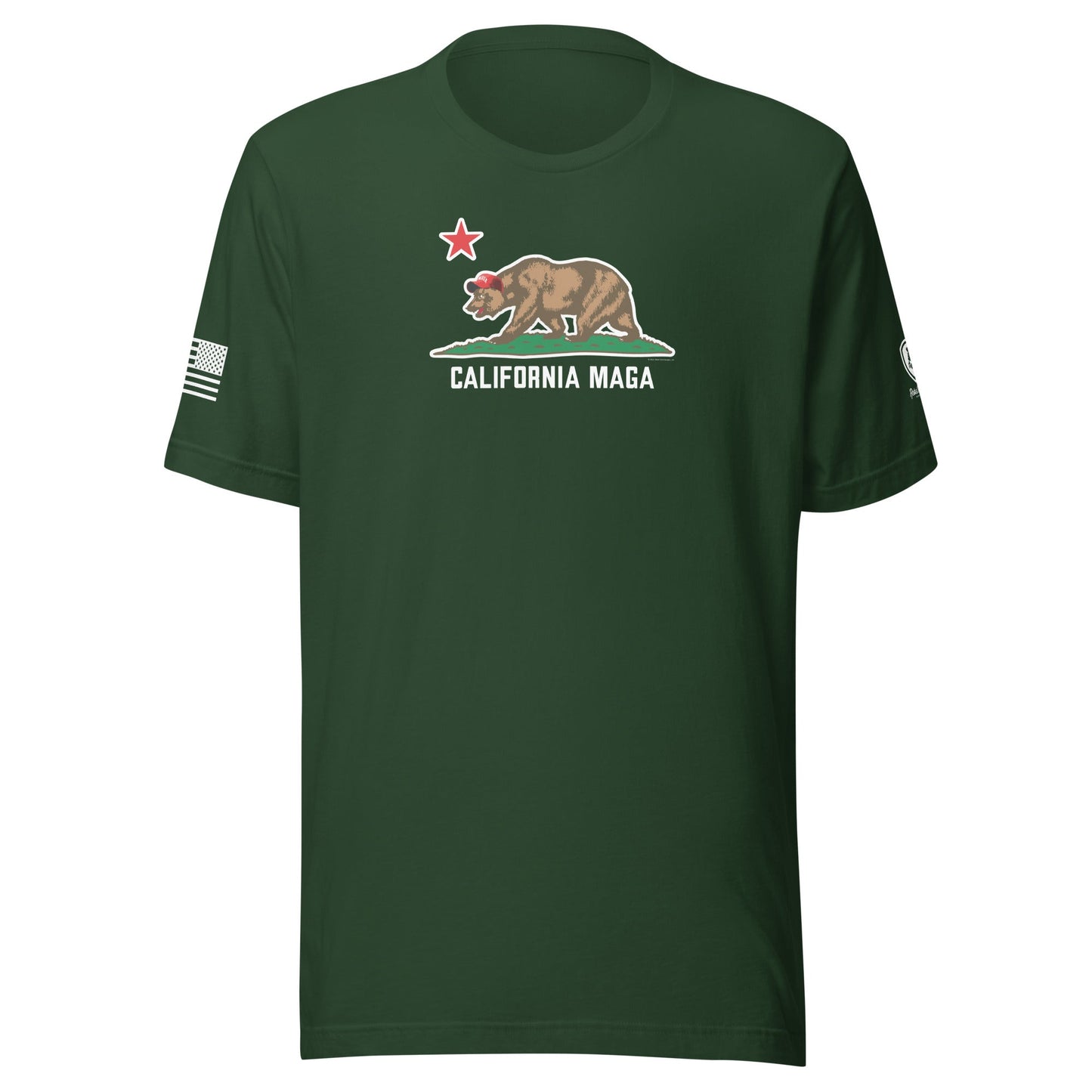 California MAGA T-Shirt – Trump Tee - Conservative West Coast T-Shirt - Rebel Park USA