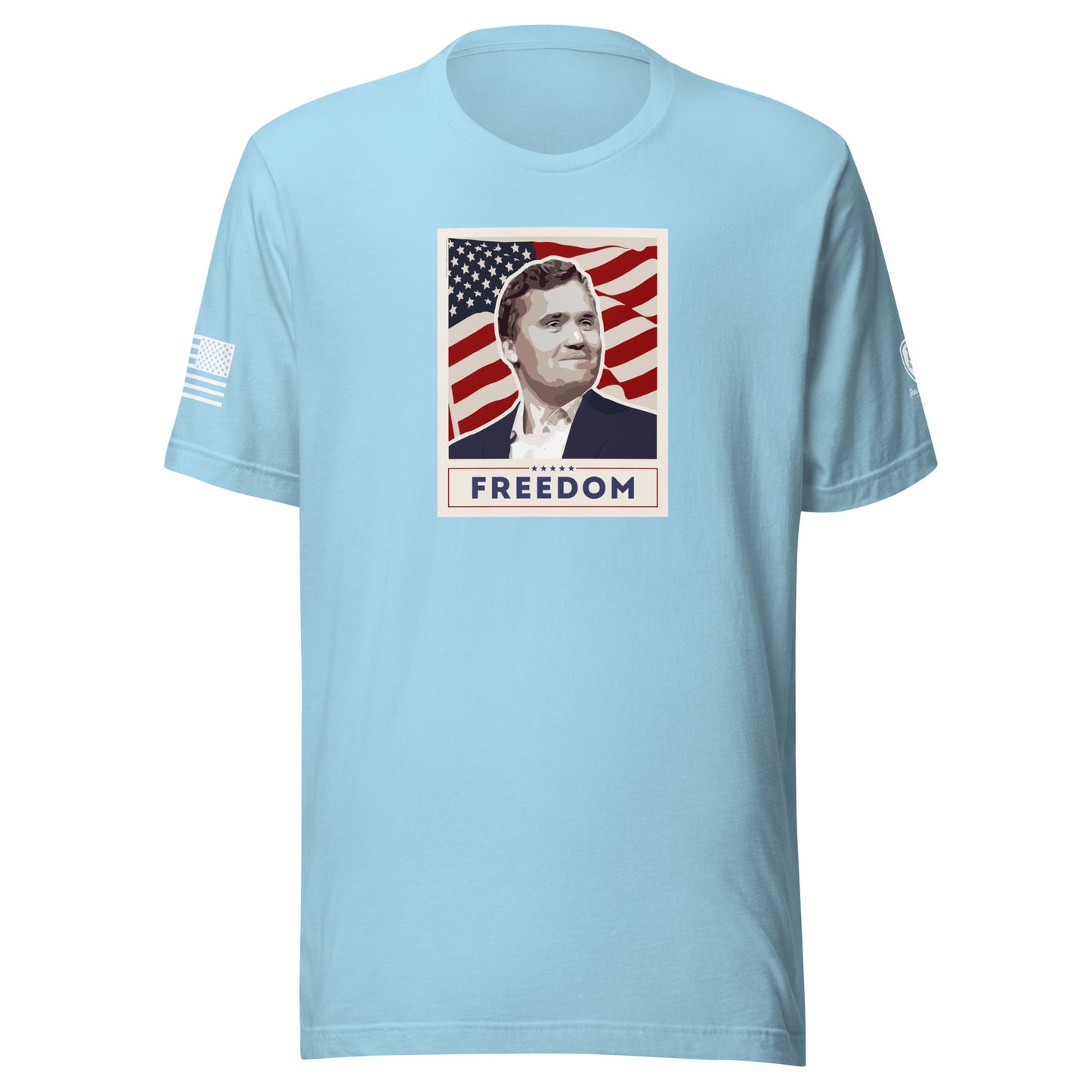 Charlie Kirk Poster T-Shirt - Conservative Tees - Rebel Park USA