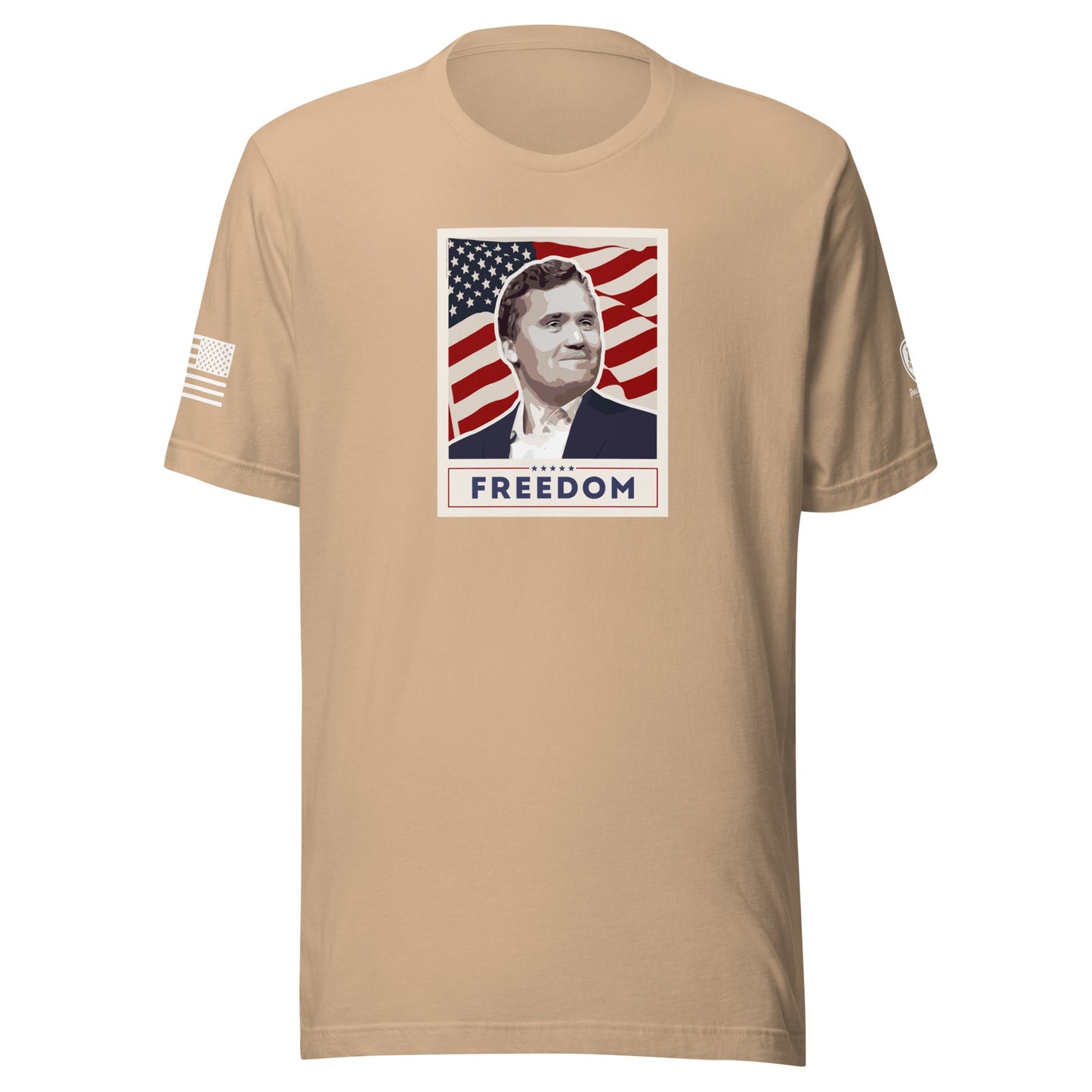 Charlie Kirk Poster T-Shirt - Conservative Tees - Rebel Park USA