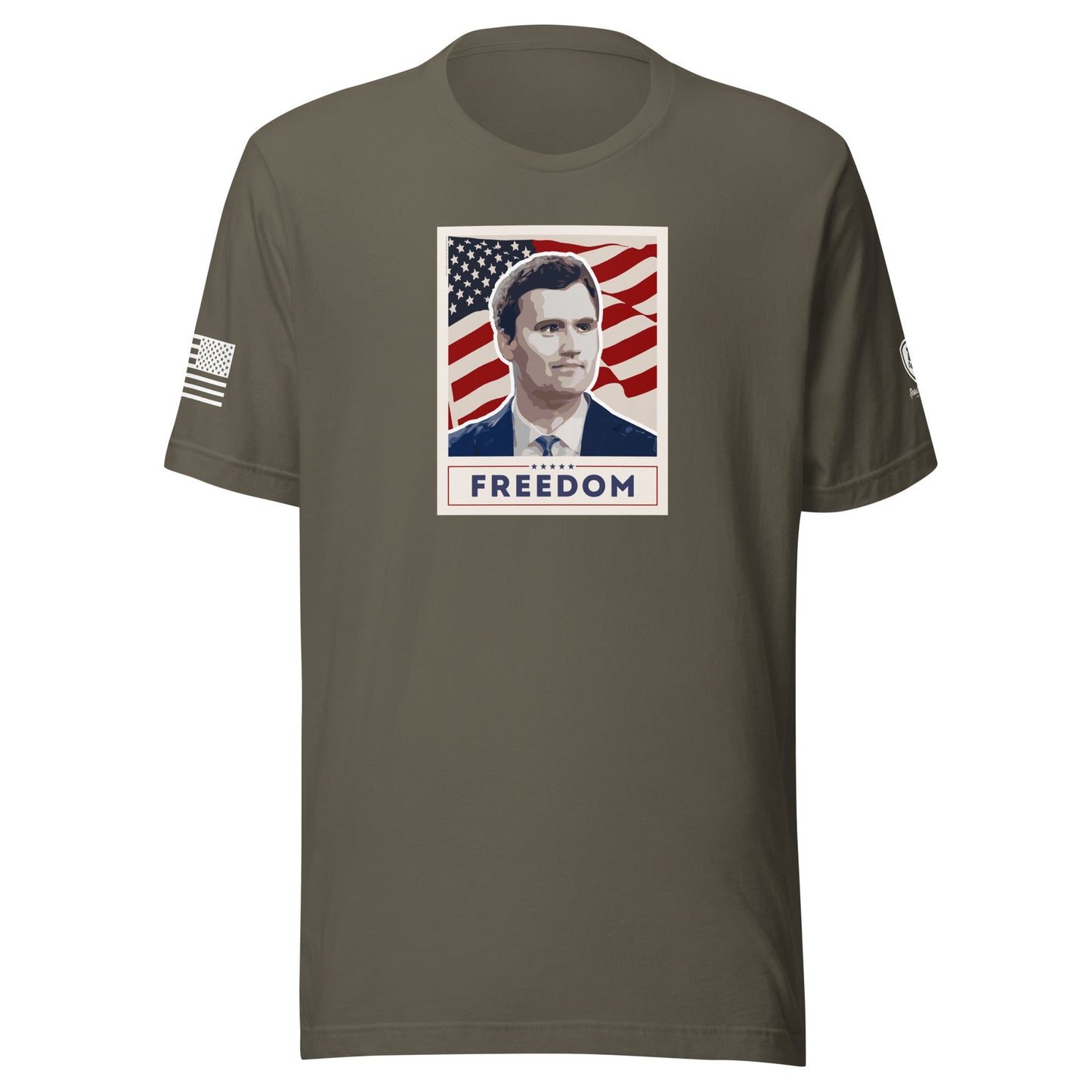 Charlie Kirk T-Shirt - Freedom - Rebel Park USA