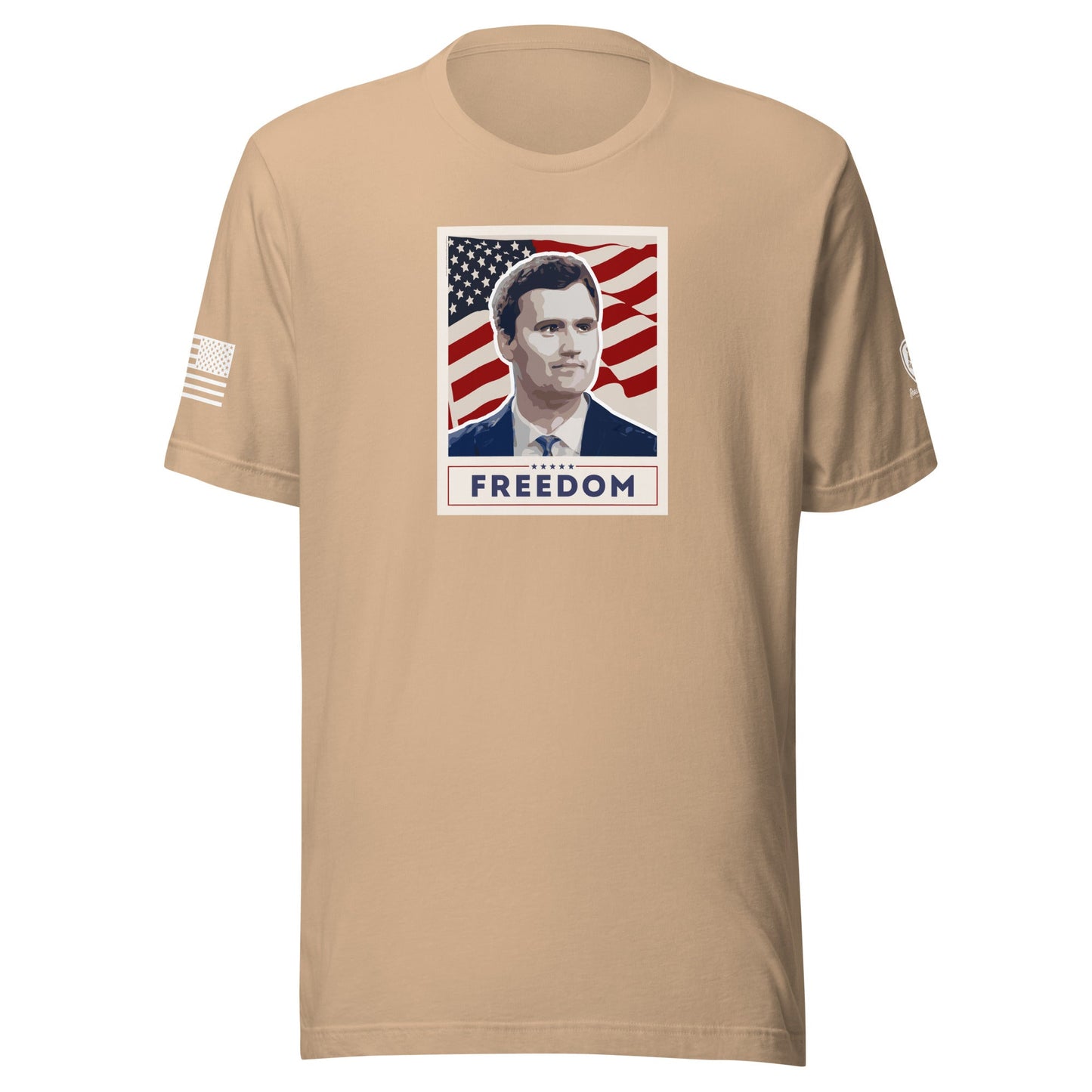 Charlie Kirk T-Shirt - Freedom - Rebel Park USA