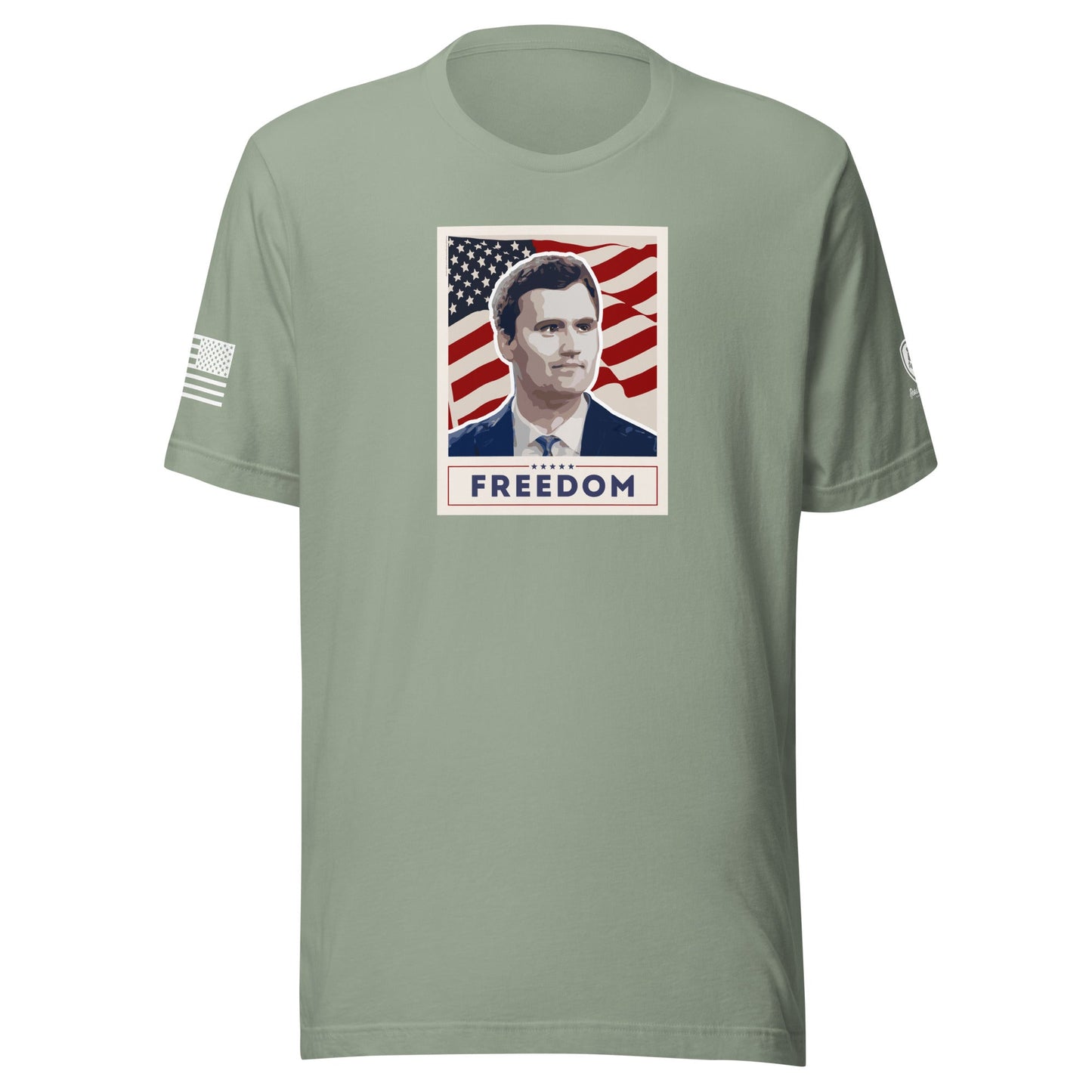 Charlie Kirk T-Shirt - Freedom - Rebel Park USA
