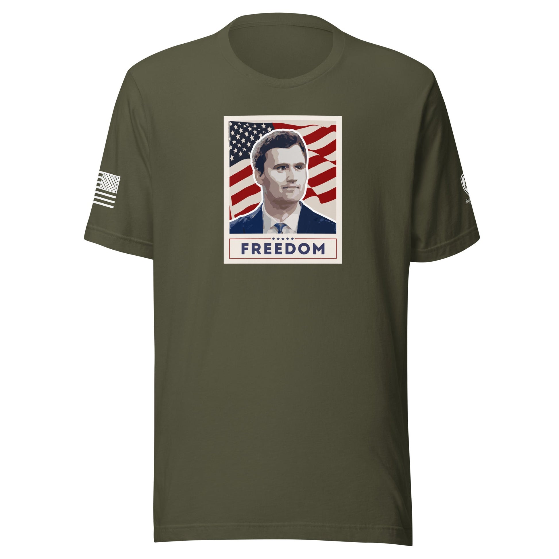 Charlie Kirk T-Shirt - Freedom - Rebel Park USA
