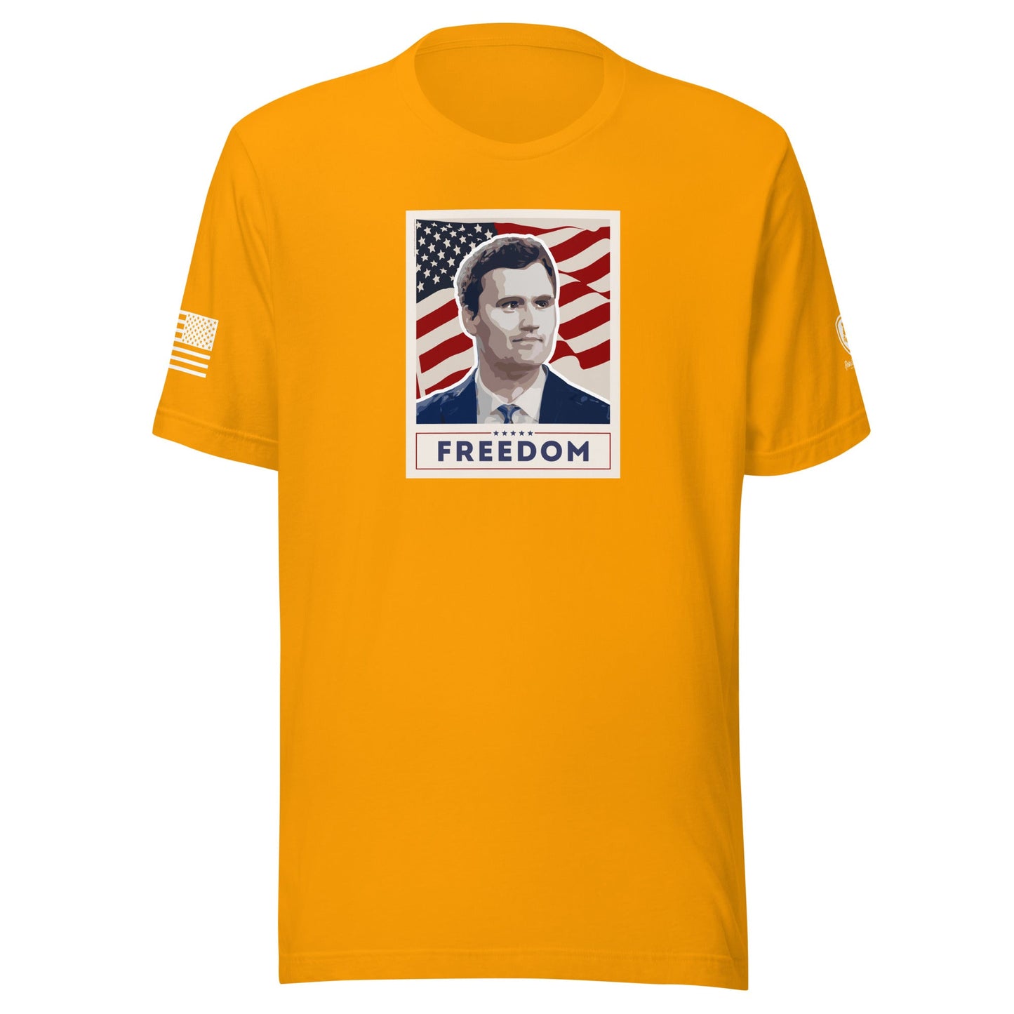 Charlie Kirk T-Shirt - Freedom - Rebel Park USA