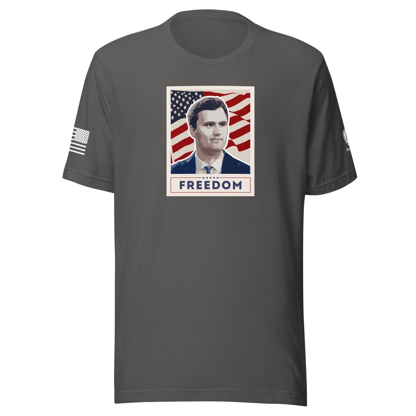 Charlie Kirk T-Shirt - Freedom - Rebel Park USA