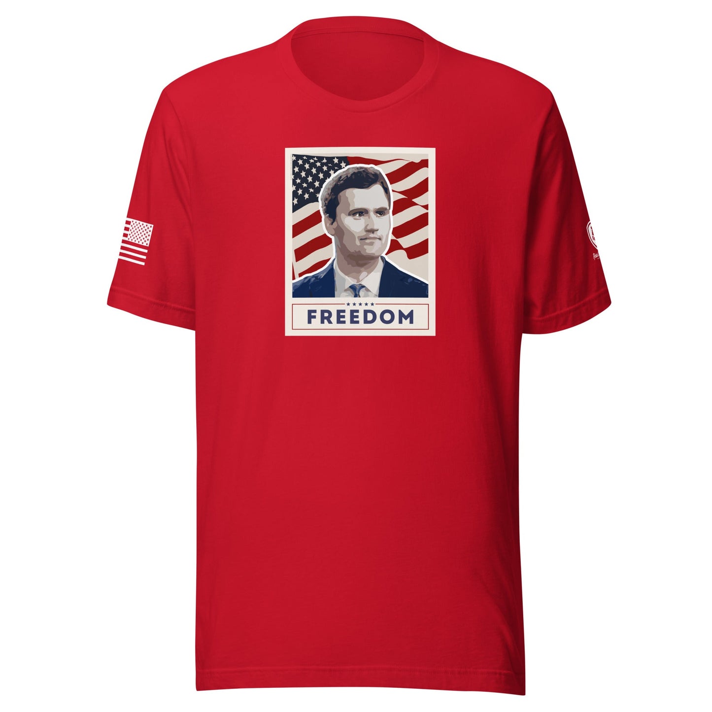 Charlie Kirk T-Shirt - Freedom - Rebel Park USA