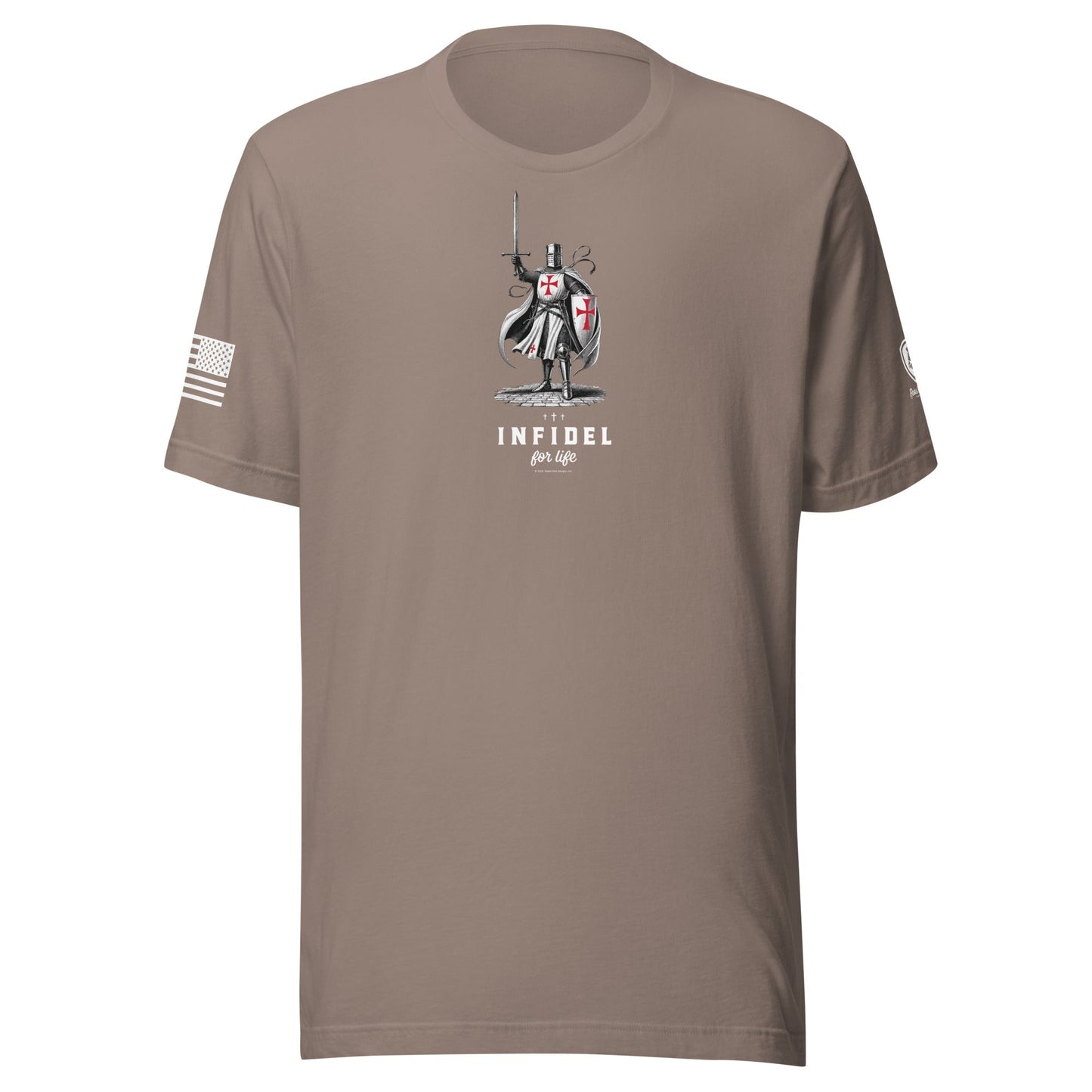 Christian T-Shirt for Men – Faith - Based Tee - Infidel Forever T-Shirt - Rebel Park USA