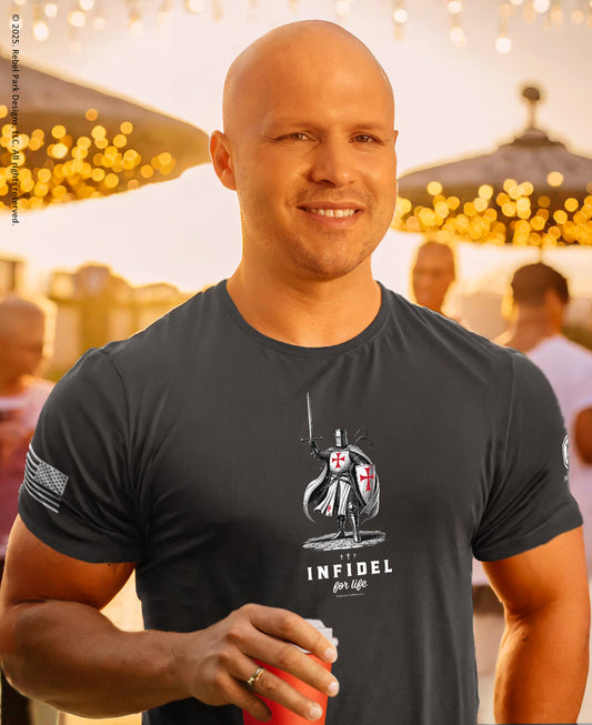 Christian T-Shirt for Men – Faith-Based Tee - Infidel Tee