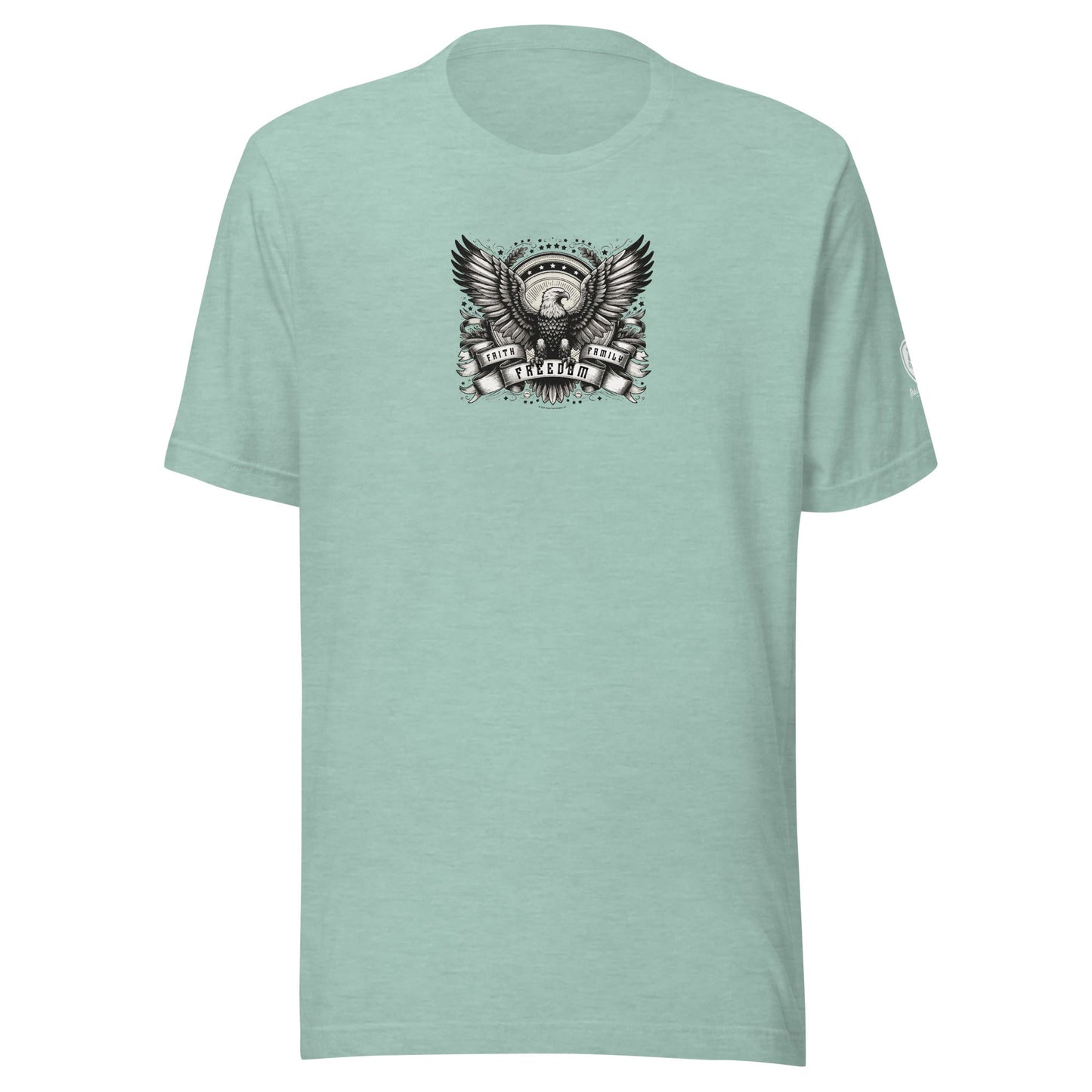 Christian T-Shirts, Faith, Family, Freedom Tee for Men - Faith - Based - Rebel Park USA