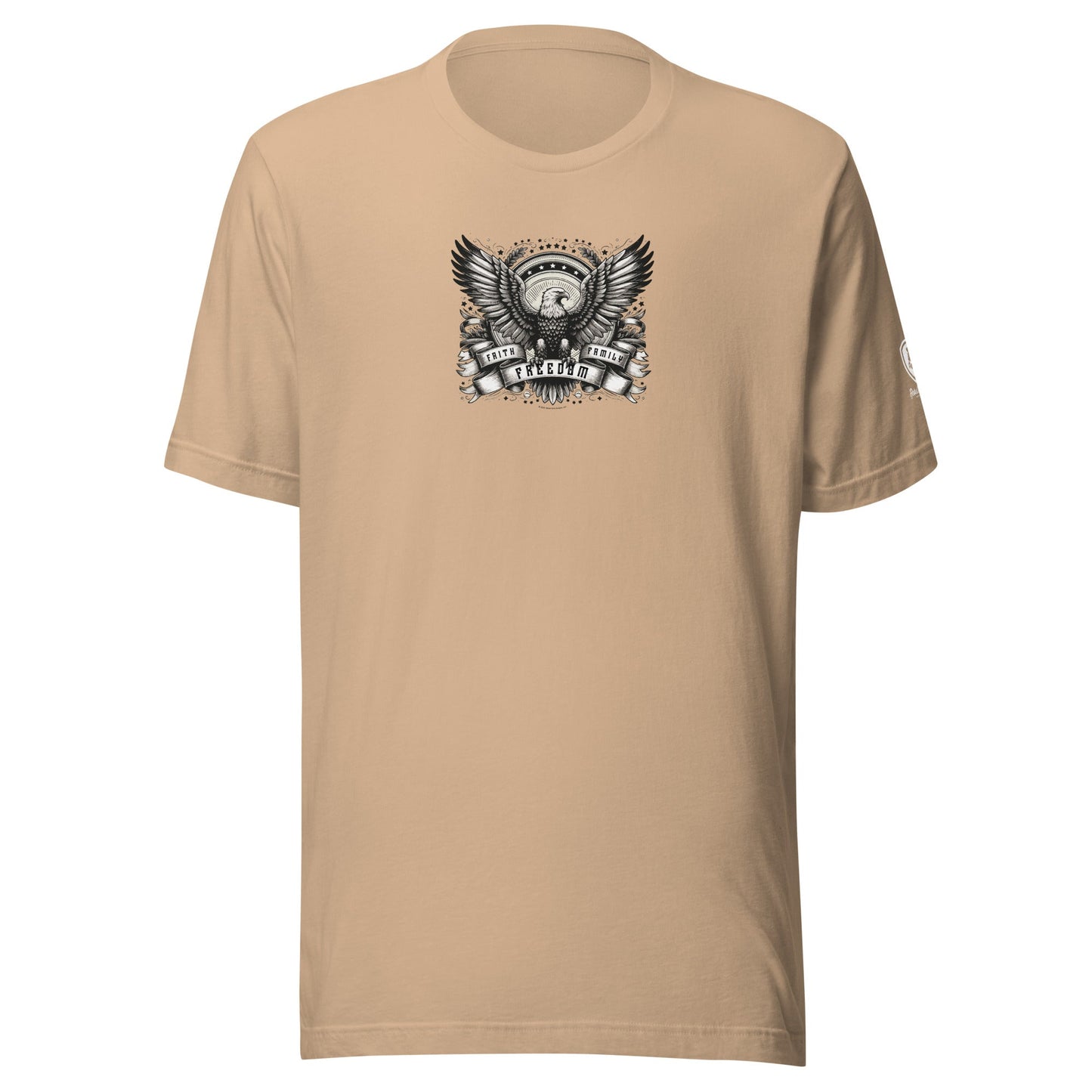 Christian T-Shirts, Faith, Family, Freedom Tee for Men - Faith - Based - Rebel Park USA