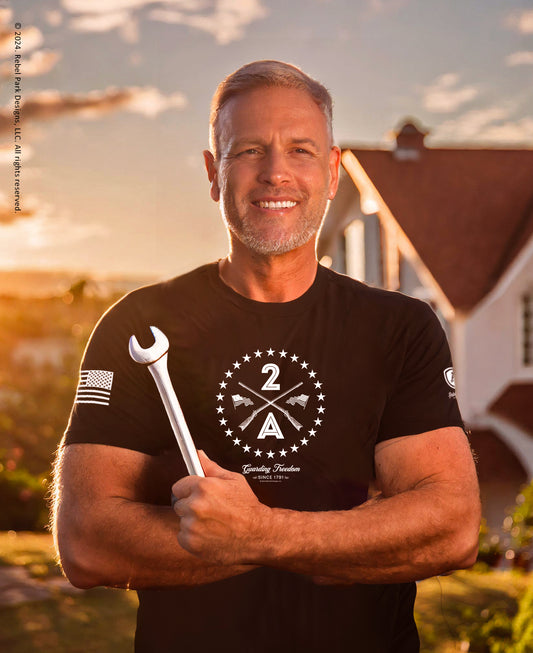 Gun Rights Tee – 2A - "Guarding Freedom Since 1791" Tee