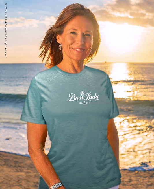 Funny Conservative Tops for Women - Boss Lady Tee