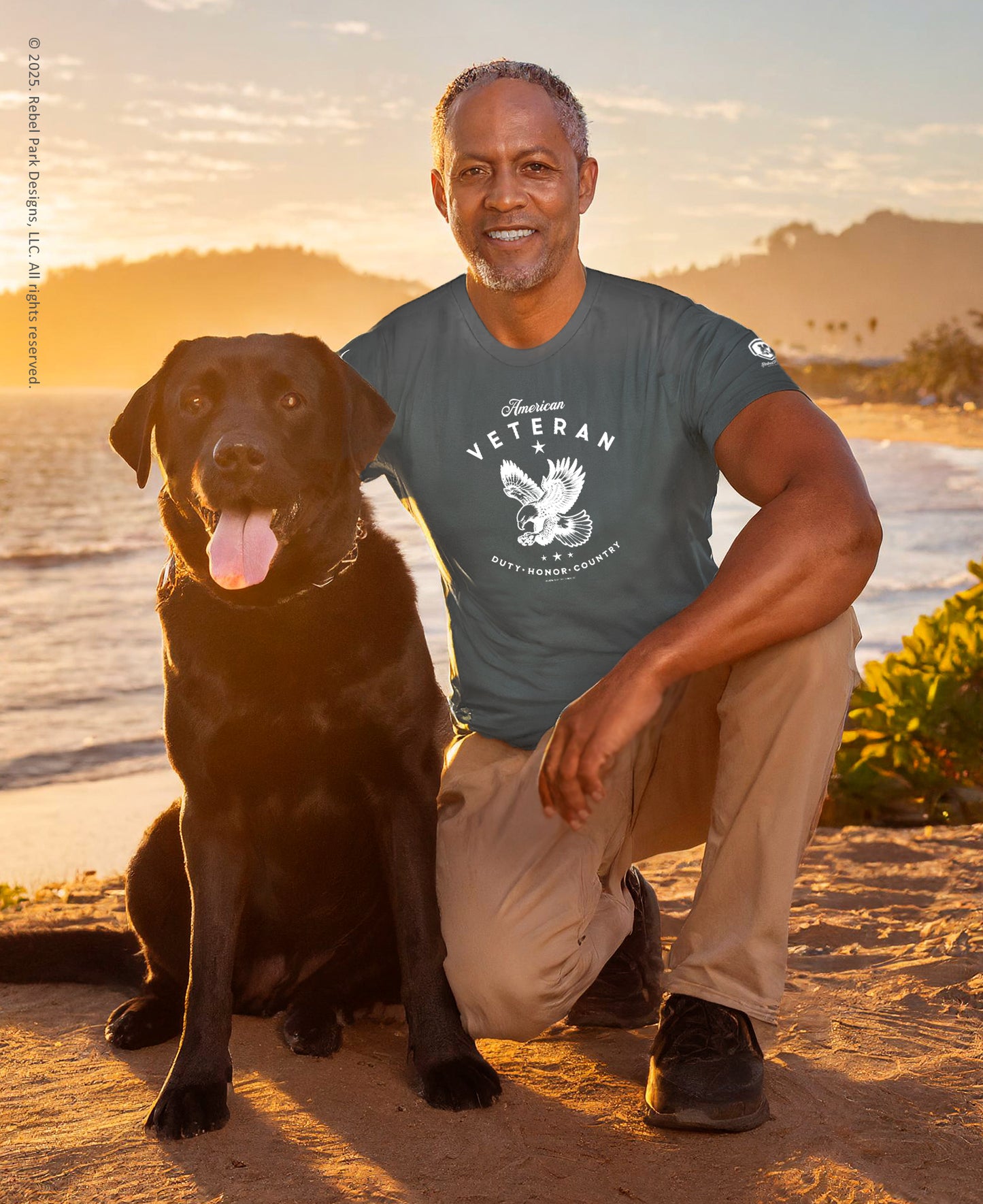 American Veteran T-Shirt - Duty, Honor, Country Tee