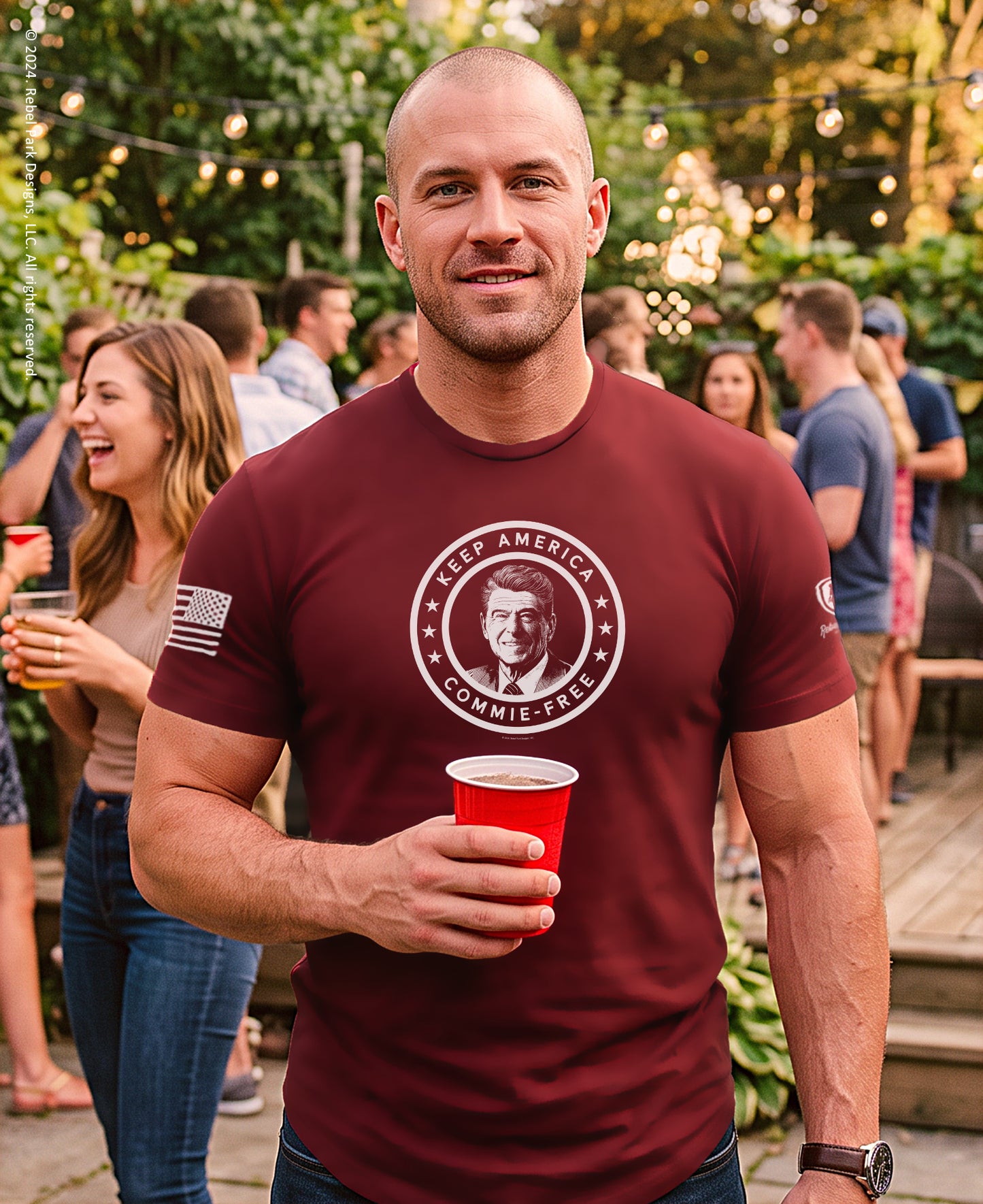 Reagan Tee | Keep America Commie-Free T-Shirt