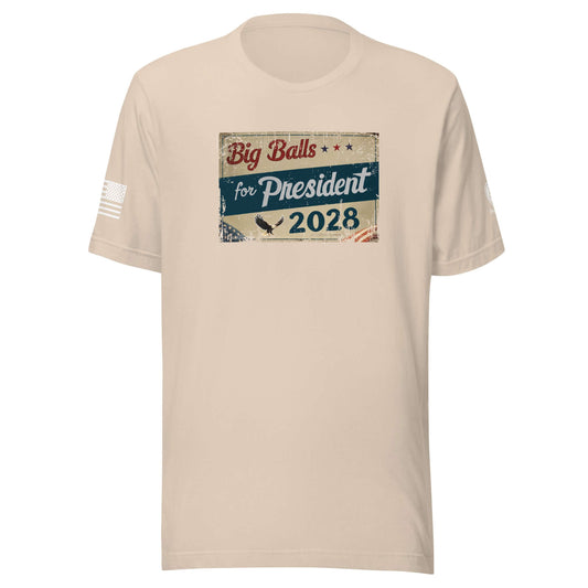 Daring Political Satire – Big Balls MAGA Shirt with DOGE Edge - Rebel Park USA