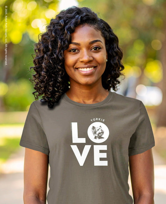 Yorkshire Terrier Tee - Dog Lover's Tee 