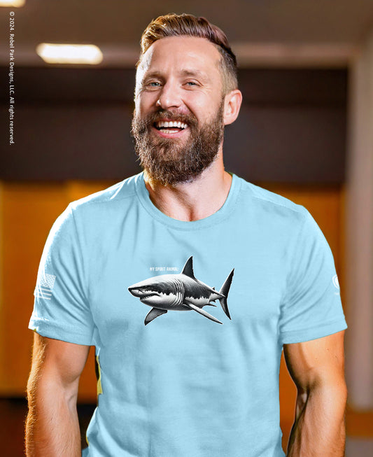 Funny Apparel - Spirit Animal Tee – Great White Shark Tee