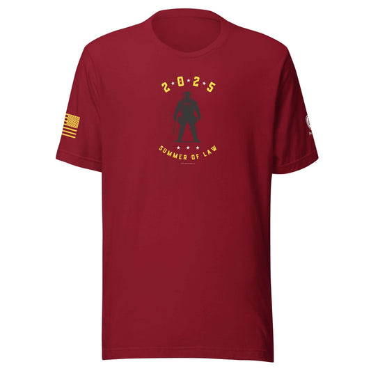 Funny Political T-Shirts - MAGA Tees - 2025 - Summer of Law - Shirt - Rebel Park USA