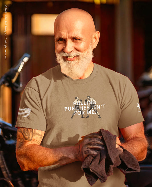 Funny T-Shirt for Men - Pulling Punches Isn't For Me