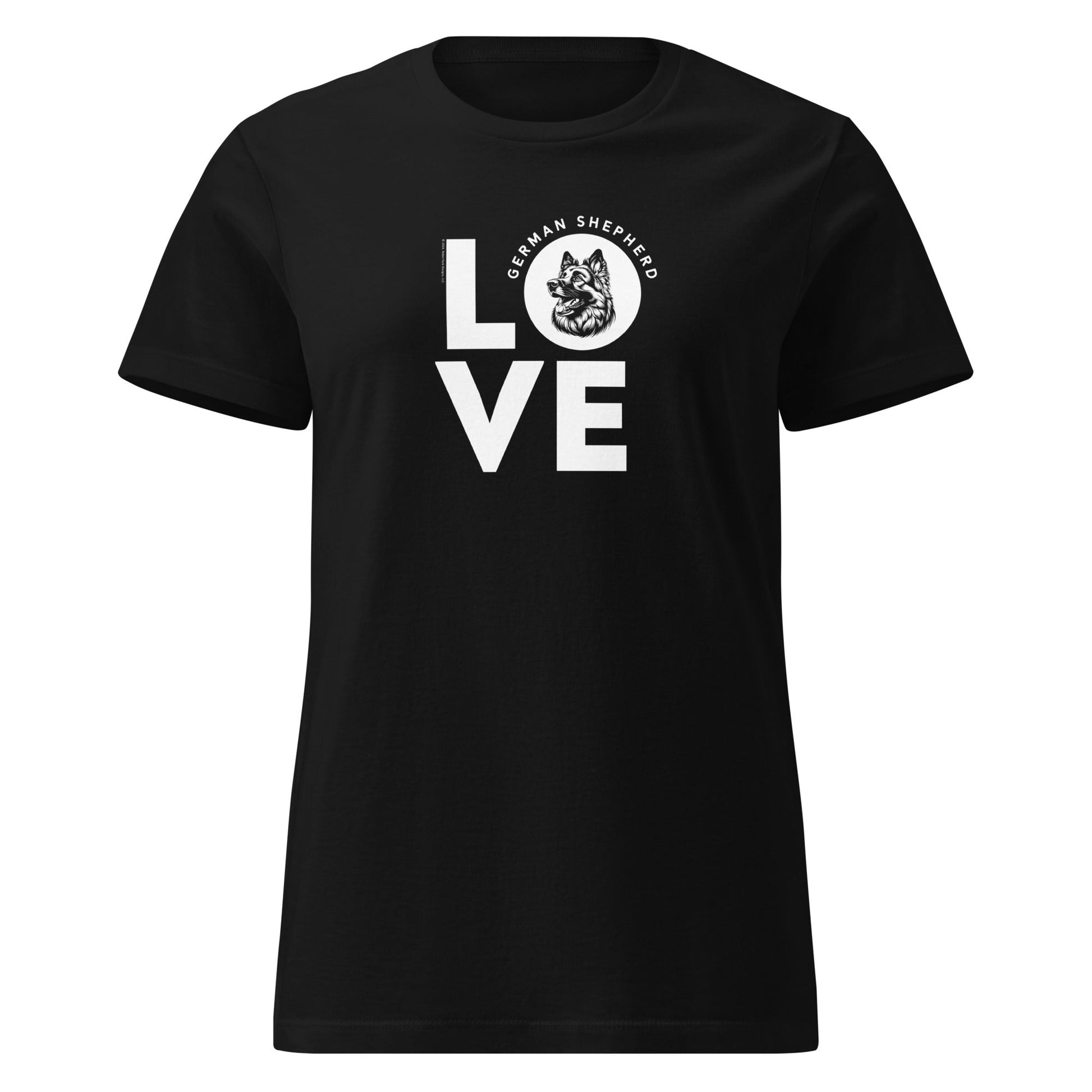 German Shepherd Tee - Dog Lover's T-Shirt - Women’s Softstyle T-Shirt - Rebel Park USA