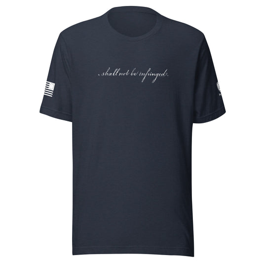 Gun - Rights T-Shirt - 2nd Amendment Tee – Shall Not Be Infringed - Shirt - Rebel Park USA