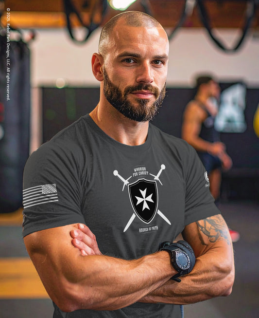 Warrior for Christ T-Shirt | Christian Faith Tee