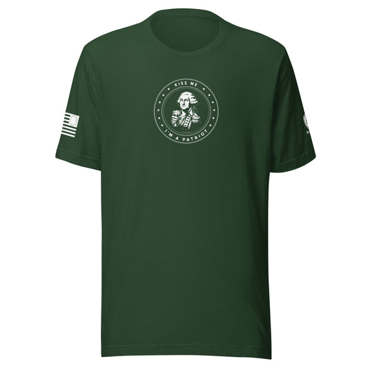 Kiss Me – I Voted Trump – St. Paddys Day – MAGA Shirt for Patriots - Rebel Park USA