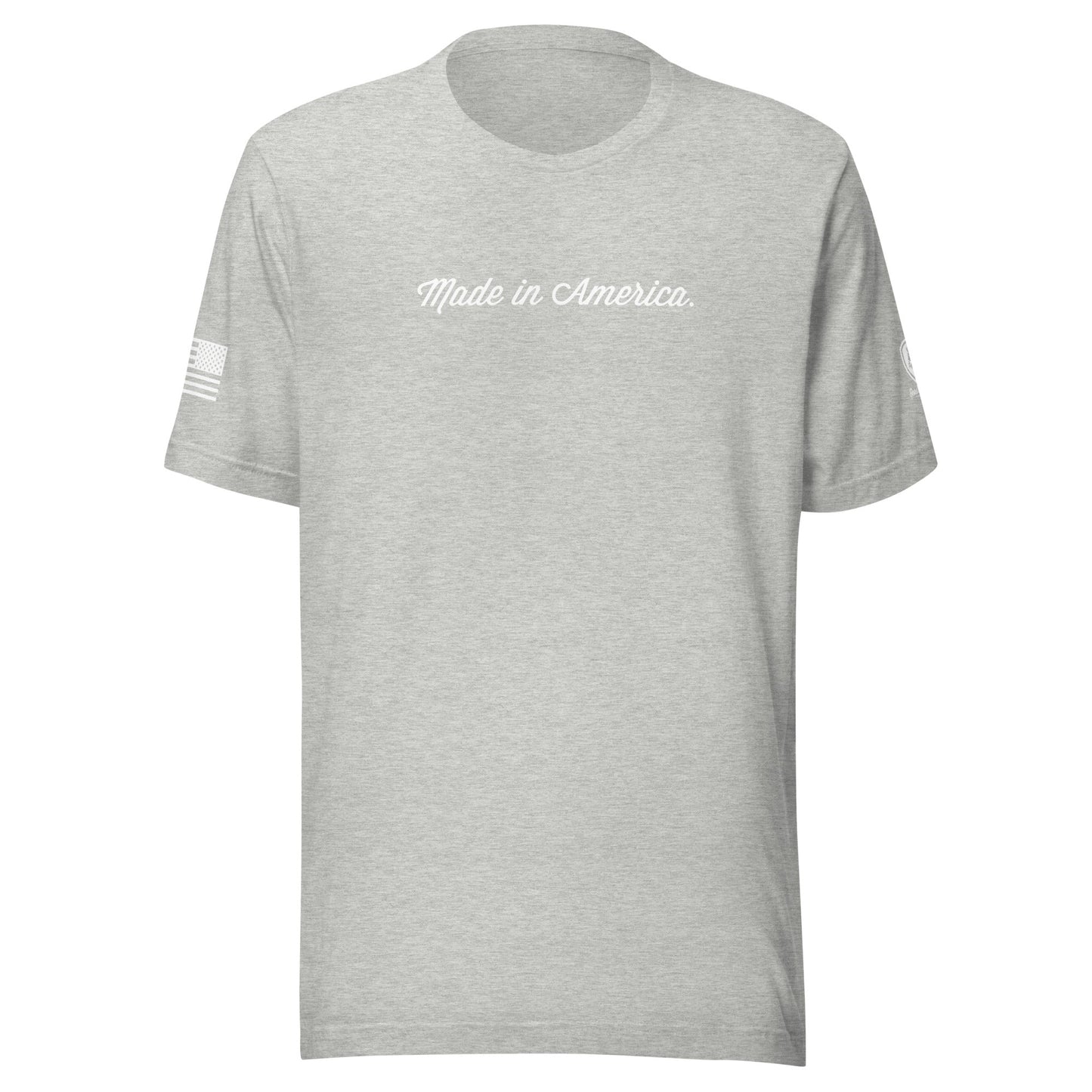 Made in America T-Shirt – High - Quality Patriotic, American - Made Shirt - Rebel Park USA